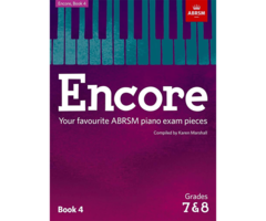 Abrsm  Encore - Book 4 (Grades 7 & 8)