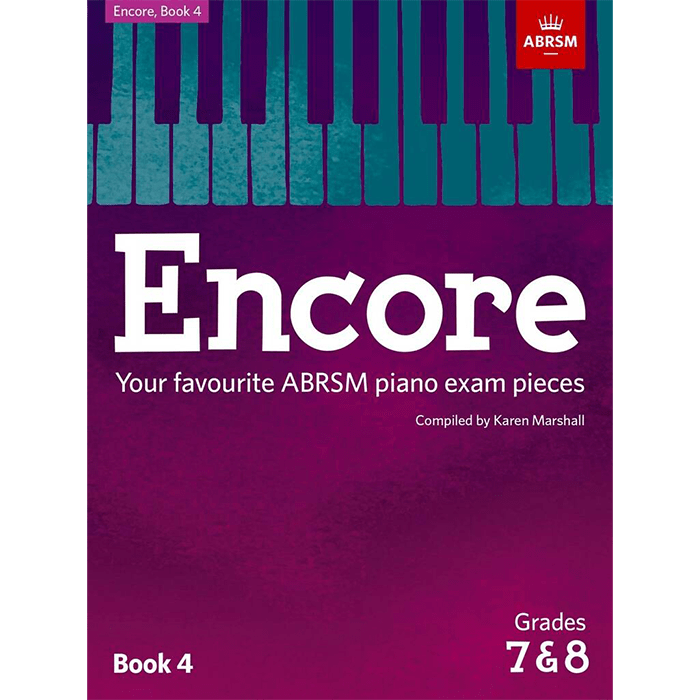 Abrsm  Encore - Book 4 (Grades 7 & 8) (DIST)