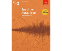 ABRSM ABRSM Specimen Aural Tests, Grades 1 - 3 (New Edition with 2 CDs)