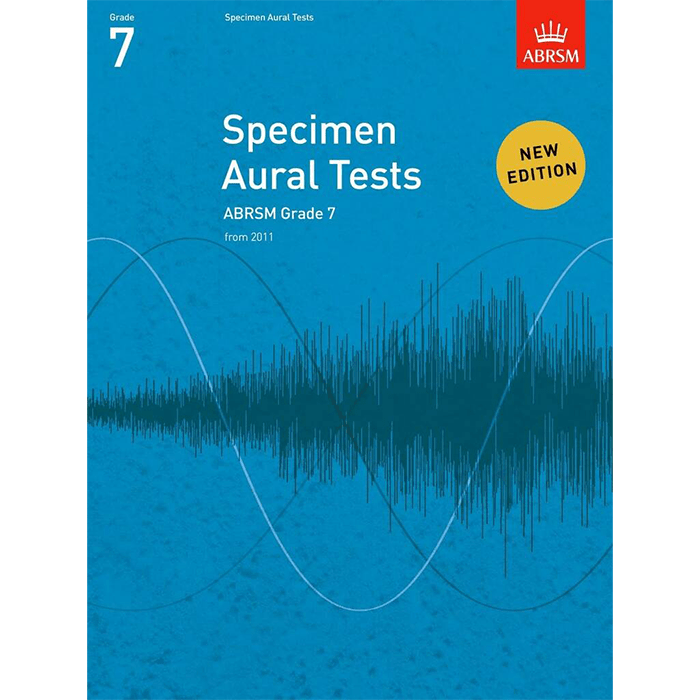 ABRSM Specimen Aural Tests - Grade 7 (2011+) Book Only