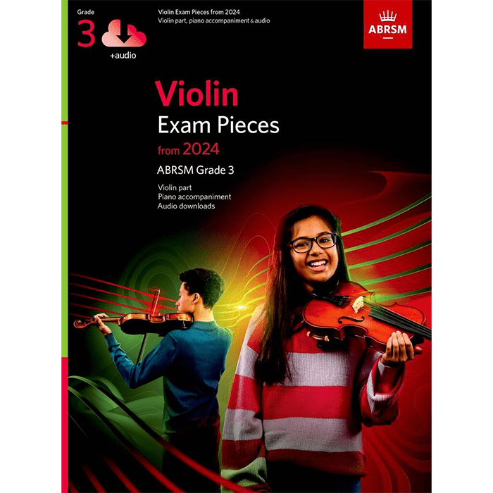 ABRSM Violin Exam Pieces From 2024 Grade 3 (Book+Audio-Online)