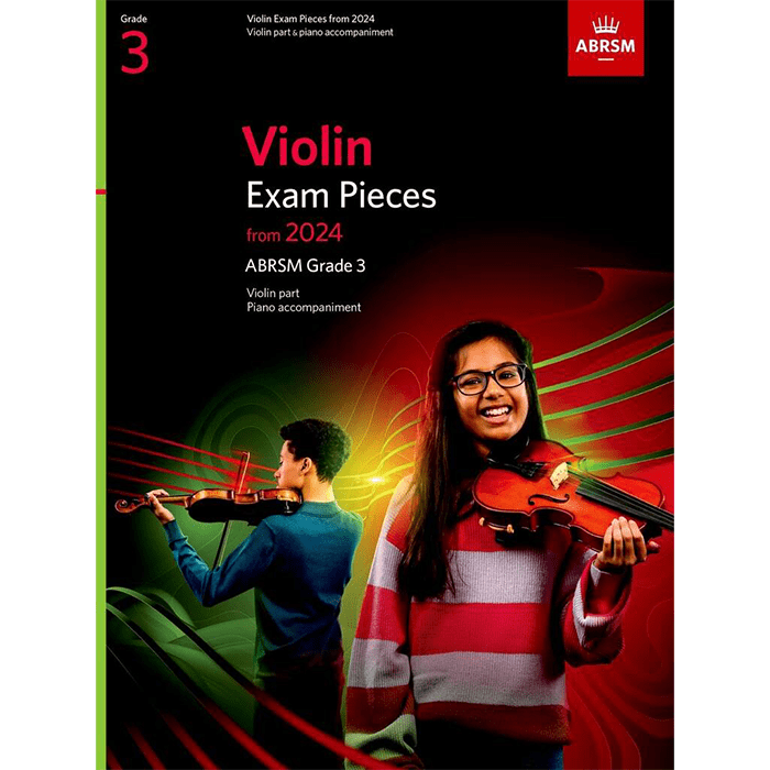 ABRSM Violin Exam Pieces From 2024 Grade 3 (Book+Part)