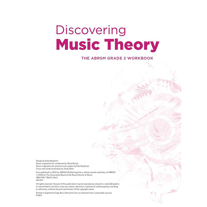Abrsm Discovering Music Theory - Grade 2