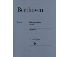 Beethoven: Piano Sonatas - Volume 1 (Henle Urtext) Paperback