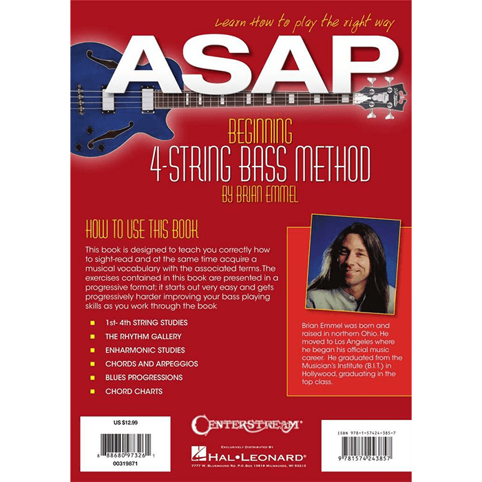ASAP Beginning 4-String Bass  Method