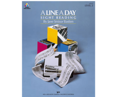 Bastien: A Line A Day Sight Reading Level 2 (Piano)