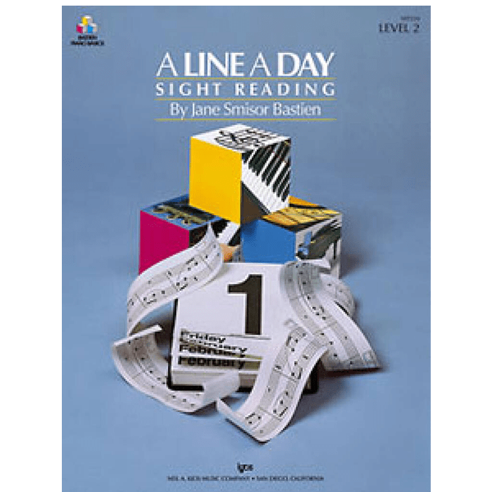 Bastien: A Line A Day Sight Reading Level 2 (Piano)
