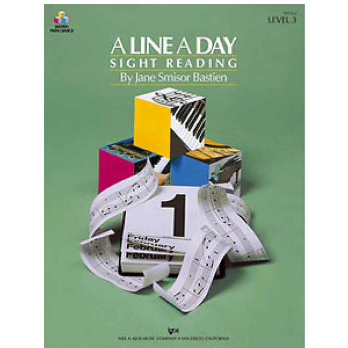 Bastien: A Line A Day Sight Reading Level 3 (Piano)
