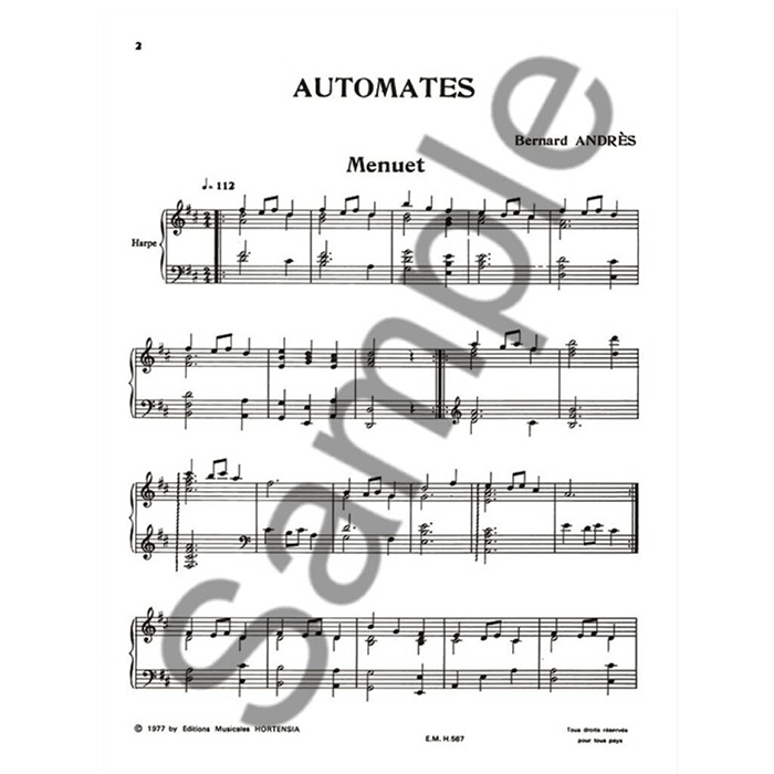 Automates Pour Harpe