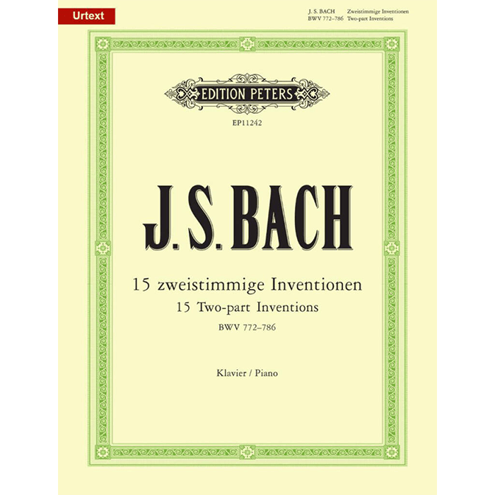 Bach 15 Two Part Inventions