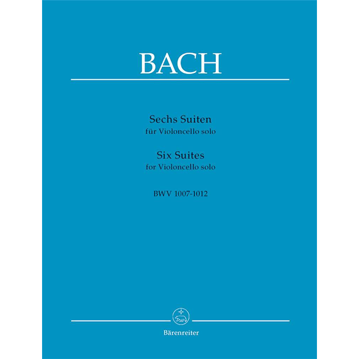 Bach: 6 Cello Suites BWV 1007 - 1012 (Urtext)