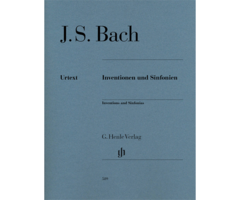 Bach: Inventions and Sinfonias BWV 772-801 (Henle Urtext)