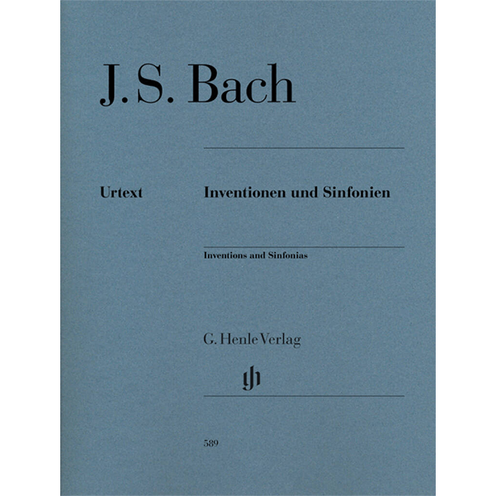 Bach: Inventions and Sinfonias BWV 772-801 (Henle Urtext)