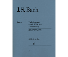 Bach: Violin Concerto in A Minor BWV1041 (Urtext)