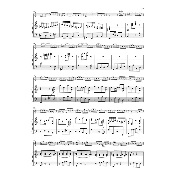 Bach: Violin Concerto in A Minor BWV1041 (Urtext)