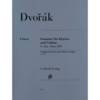 Antonín Dvorak: Sonatina For Piano And Violin In G Op.100