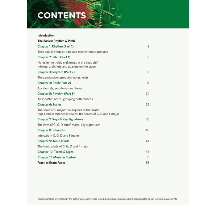 Abrsm Discovering Music Theory - Grade 1