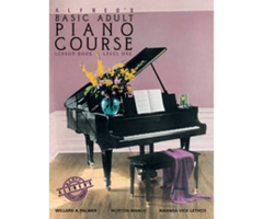 Alfred's Basic Adult Piano Course  Lesson Book 1