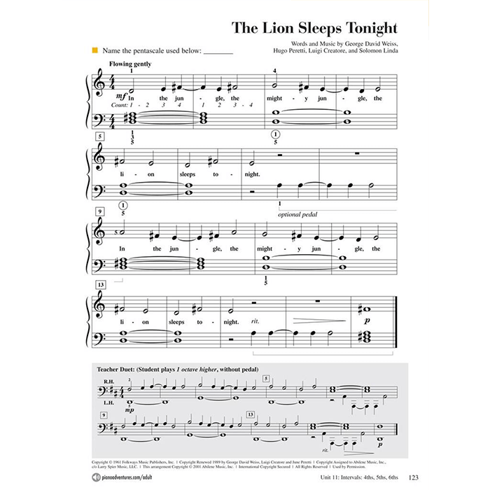 Adult Piano Adventures All in One Book 1