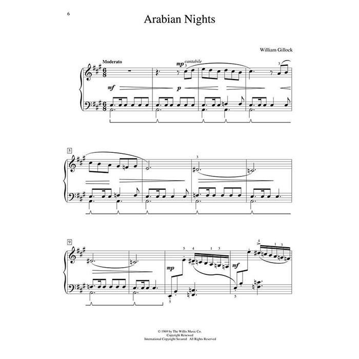 Accents Around The World: 10 Original Piano Pieces