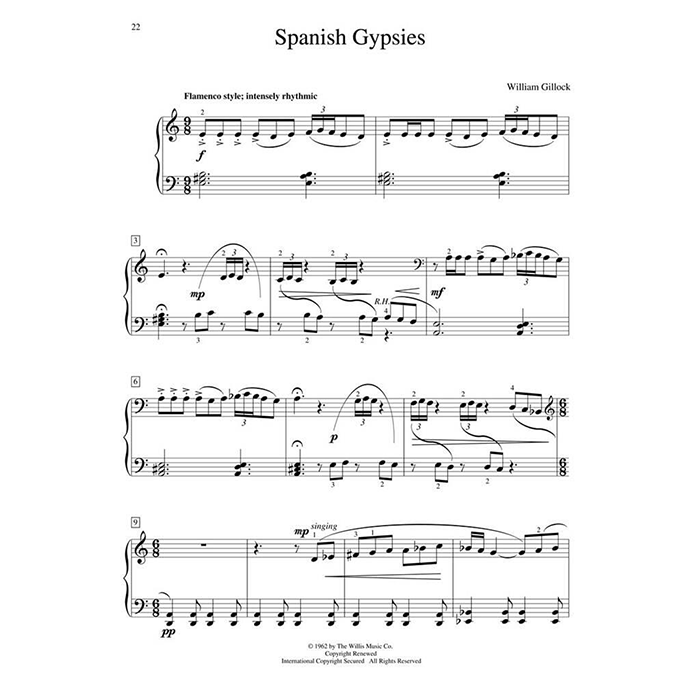 Accents Around The World: 10 Original Piano Pieces