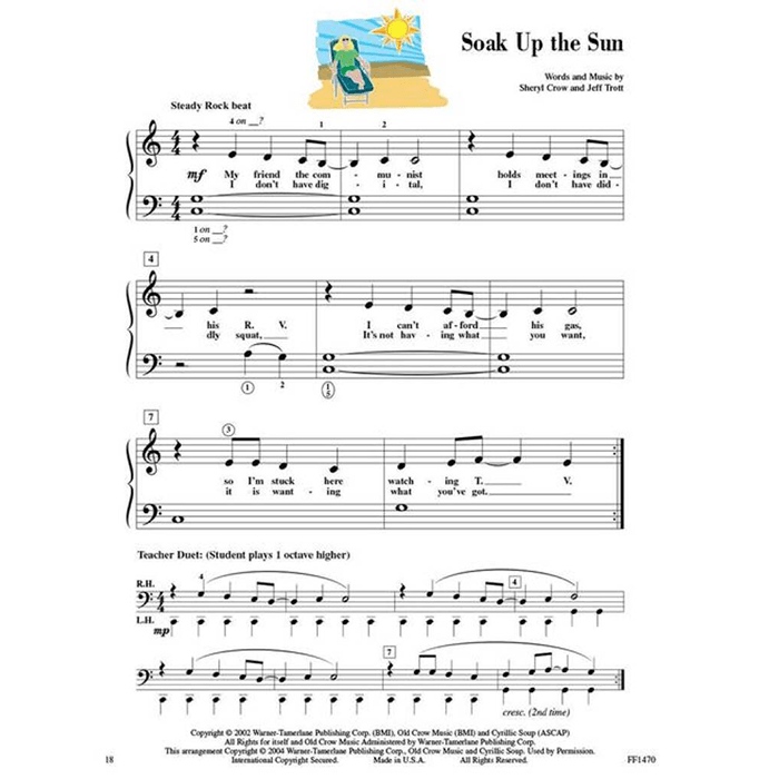 Accelerated Piano Adventures For The Older Beginner: Book 1 - Popular Repertoire