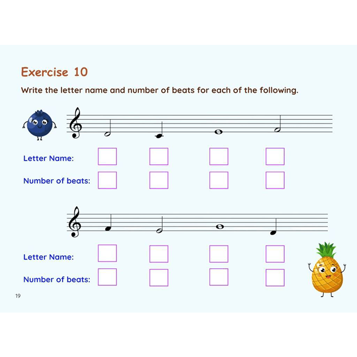 Practice in Music Theory for the  Little Ones Bk A