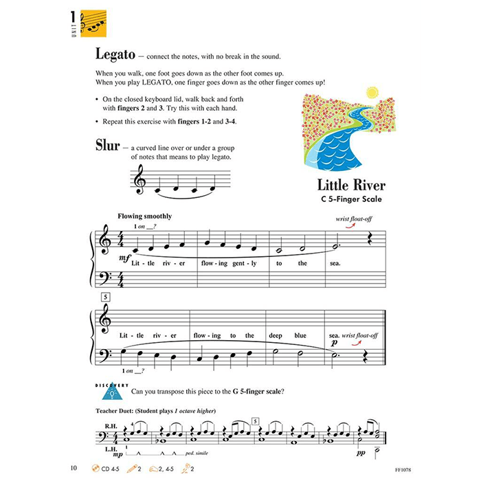 Piano Adventures: Level 1 - Lesson Book (2nd Edition)