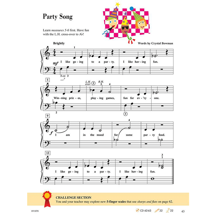 Piano Adventures: Level 1 - Lesson Book (2nd Edition)