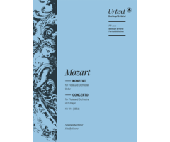 Flute Concerto No.2 in D K.314 (K.285d) Urtext Study Score, Mozart
