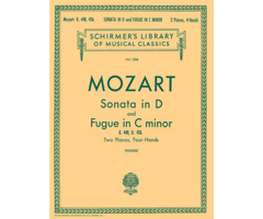 Sonata In D (K.448)/Fugue In C Minor (K.426)- 2 Pianos