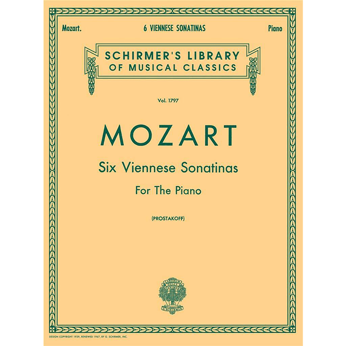 Six Viennese Sonatinas - Pno (Ed. Prostakoff)