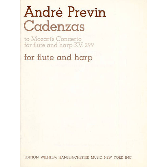 Cadenzas (Concerto For Flute And Harp K.299)