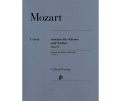 Mozart: Sonatas for Violin and Piano, Vol. 1 (Henle Urtext)