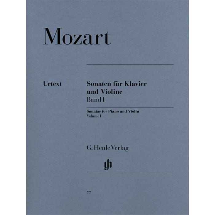 Mozart: Sonatas for Violin and Piano, Vol. 1 (Henle Urtext)