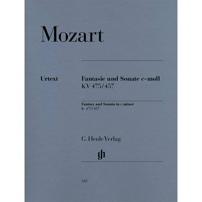 Mozart: Fantasy and Sonata in C minor K. 475/457 (Henle Urtext)