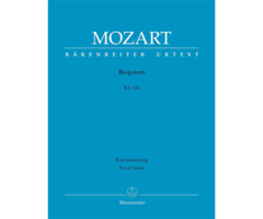 Mozart Requiem (K.626) Vocal Score (Choir)