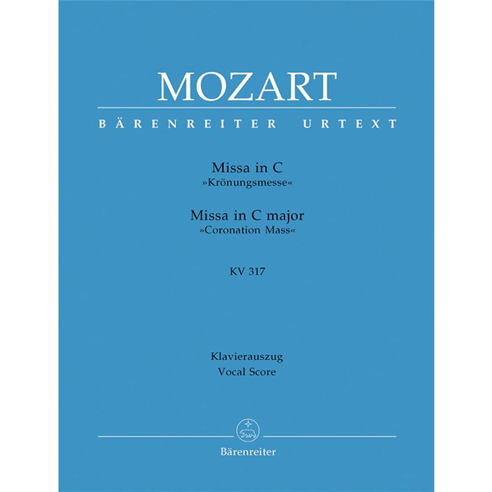 Mozart Mass in C major (K.317) (Coronation Mass) (Vocal Score)
