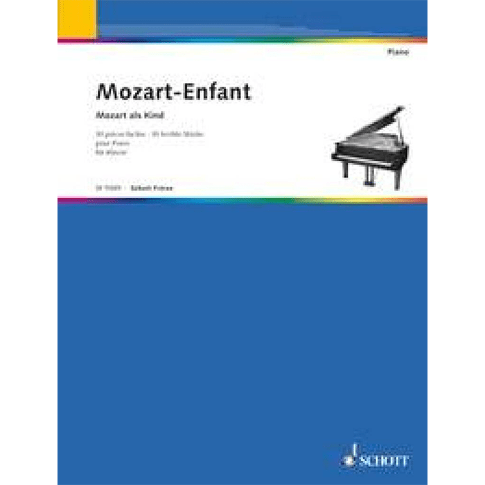 Mozart Enfant Easy Pieces Piano