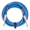 Fender Contour 18.6' Instrument Cable, Lake Placid Blue