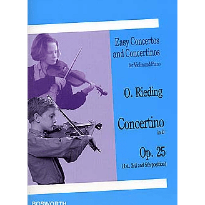 Rieding: Concertino in D major, Op.25 (Violin & Piano)