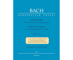 Violin Concerto In E Major - Bwv1042 (Urtext)