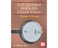 William Bay Left-Handed Banjo Chord Chart