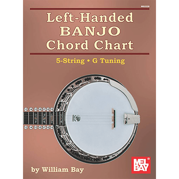 William Bay Left-Handed Banjo Chord Chart