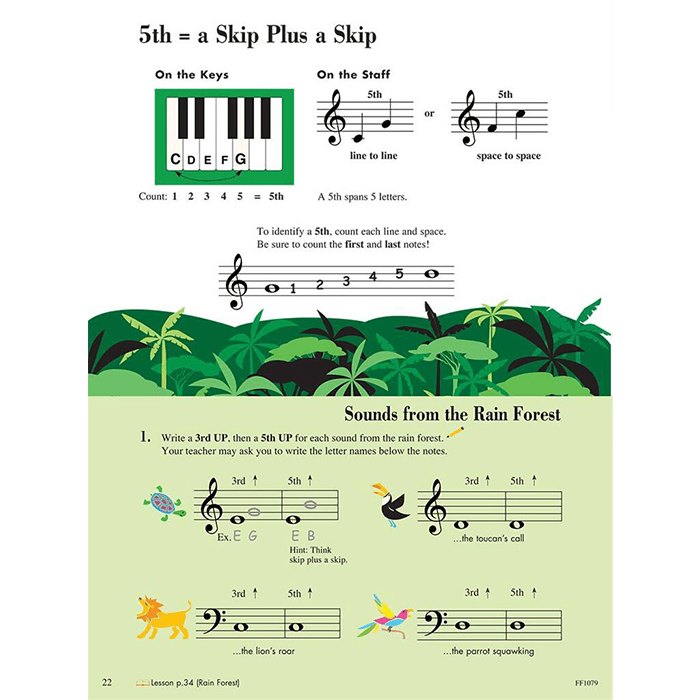 Piano Adventures - Theory Book - Level 1