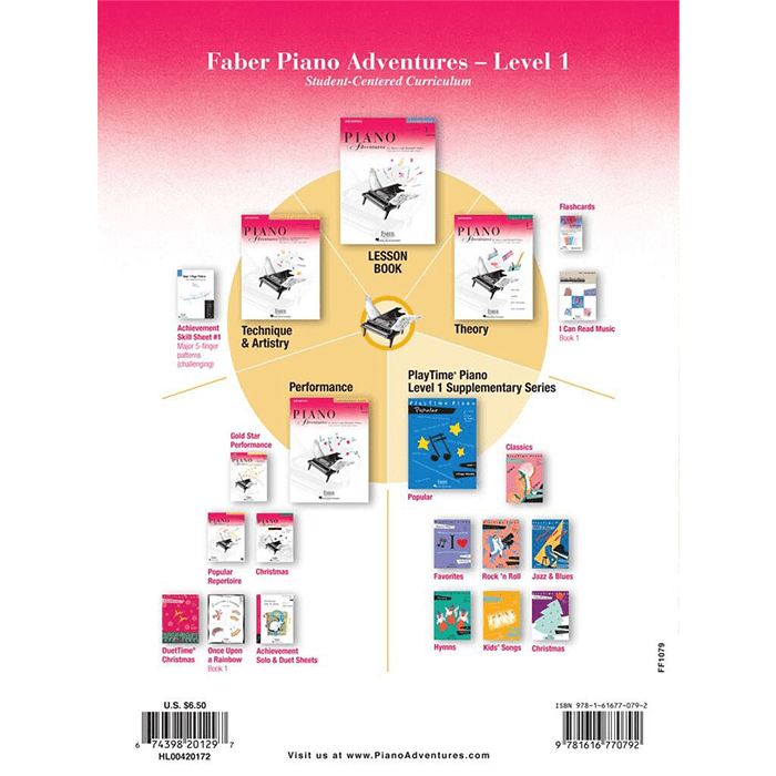 Piano Adventures - Theory Book - Level 1