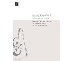 Universal Violin Album - Book 3 (Violin/Piano)