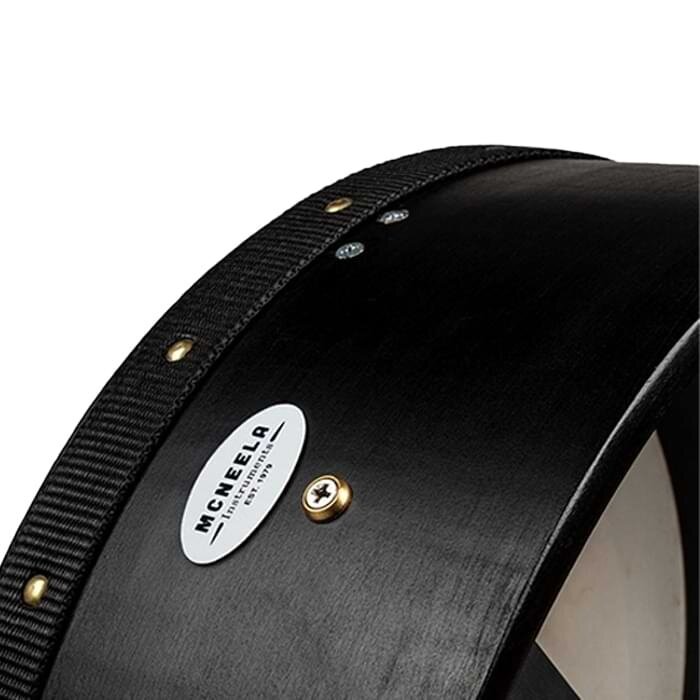 Mcneela Bodhran 16" Deep Rim Tuneable Black