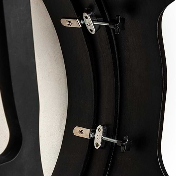 Mcneela Bodhran 16" Deep Rim Tuneable Black