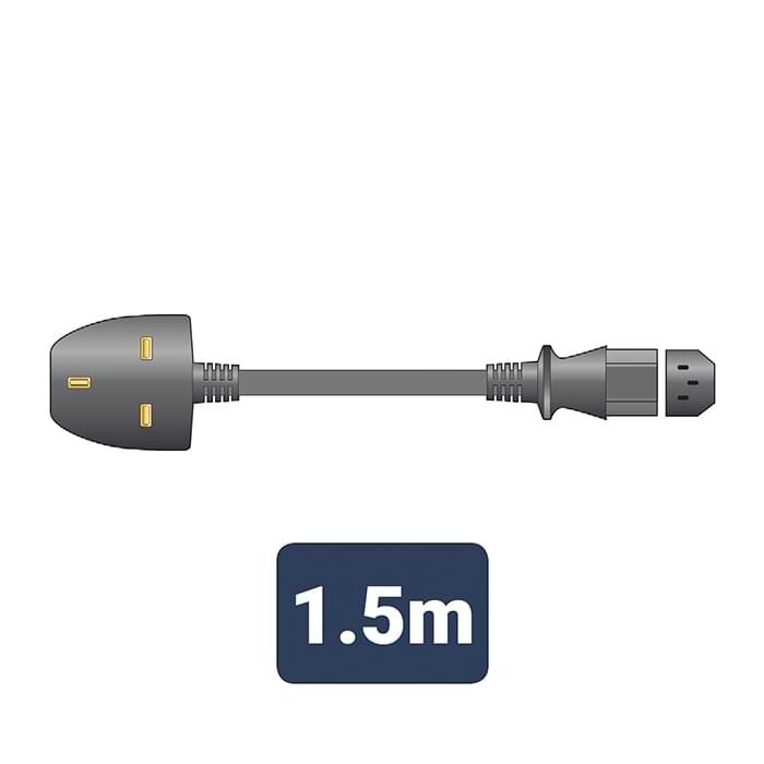 Mercury Main Power Leads UK To IEC 10A 1.5M